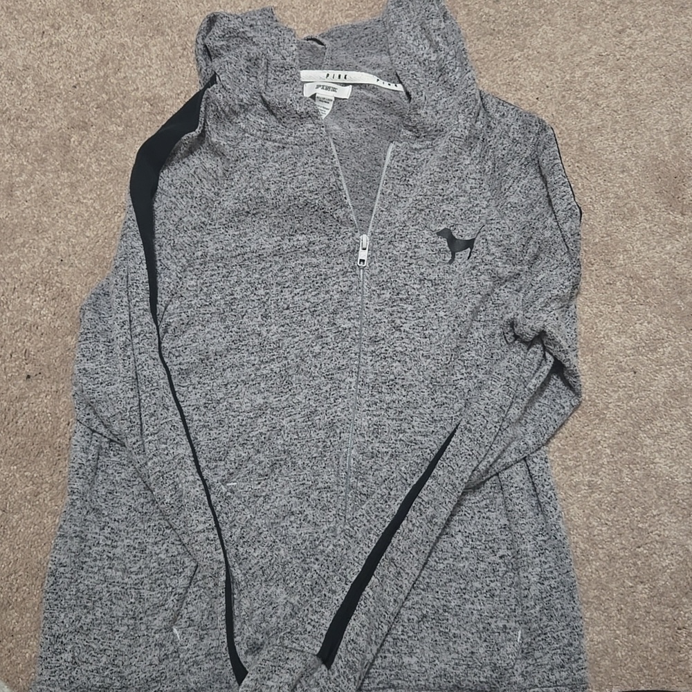 Pink Zip up light weight jacket